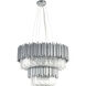 Canada 30 inch Satin Nickel Chandelier Ceiling Light